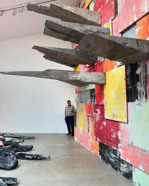 Hauser & Wirth - Art Gallery | The work of #PhyllidaBarlow takes over @hauserwirthsomerset. ★★★★ @guardian: ‘This is an artist who made work by drilling and jabbing and... | Instagram Phyllida Barlow, Sculptural Object, An Artist, Gravity, Visual Art, Art Gallery, Sculpture, In This Moment, Drawings