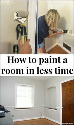 Painting A Room For Beginners, How To Paint A Wall, Paint Tricks, Things Painting, Indoor Painting, Painting Tricks, Diy Furniture Building, House Maintenance, House Repair