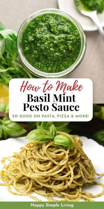 Mint Pesto, Easy Grilled Cheese, Homemade Pesto Recipe, Dips Recipes, Savory Recipe, Bright Green Color, Mozzarella Salad, Homemade Pesto, Marinade Recipes