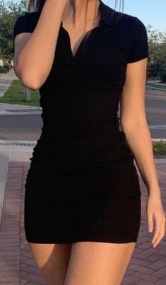 Hi Friends Some Surprise able Thing is waiting for you Black Short Dresses Tight, Black Tight Mini Dress, P.e Uniform, Tight Black Dress Outfit, Short Tight Dress Outfit, Tight Black Dress, Tight Dress Outfit, Looks Party, Casual Day Outfits