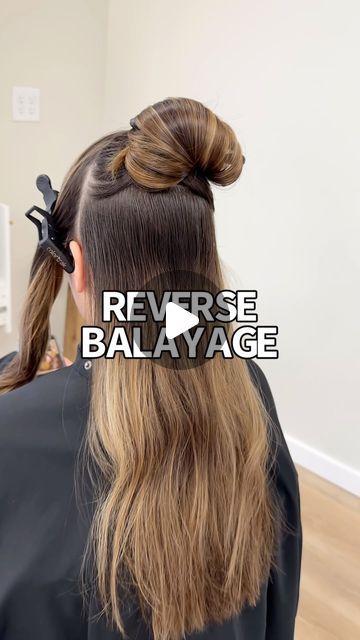 Adina Pignatare | BALAYAGE | HAIR VIDEOS | EDUCATOR | THIS WEEKEND 🚨 10/27 REVERSE BALAYAGE CLASS‼️  🔗🔗🔗 the link is in my bio to purchase tickets! If you have any questions send me a DM   This... | Instagram Blonde To Brunette With Highlights, Highlights Over Balayage, Full Balayage Before And After, Growing Out Balayage, Reverse Balyage Long Hair Brunettes, Baby Balayage Brunettes, How To Reverse Balayage, Free Hand Balayage, Dark Vs Light Hair