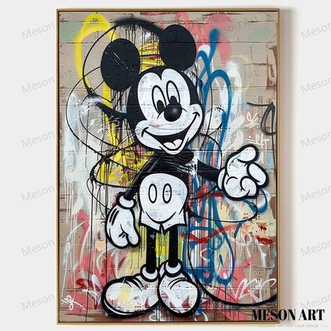 Graffiti canvas art