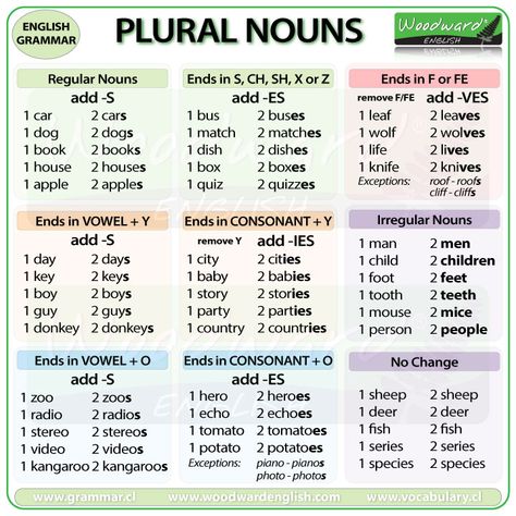 Nouns Exercises, Nouns Grammar, Plural Words, Irregular Plurals, English Grammar Exercises, English Grammar For Kids, Singular Nouns, Grammar For Kids, Teaching English Grammar