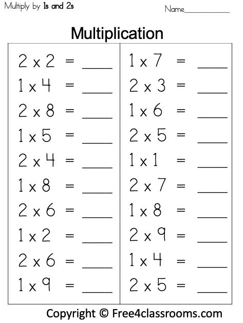 Multiplication Facts Worksheets - Understanding Multiplication To 10x10 130 Free Multiplication Worksheets, Printable Multiplication Worksheets, Math Multiplication Worksheets, Multiplication Worksheet, Printable Worksheets For Kids, Math Addition Worksheets, Math Subtraction, Dolch Words, Math Sheets