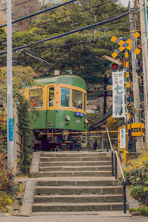 train, trains, stair, tokyo, town, japan, anime filter, aesthetic, yellow, green, cottage core, @deoksvn Cottage Core Background, Core Background, Tokyo Town, Japanese Cottage, Anime Filter, Tokyo Aesthetic, New Nature Wallpaper, Japan Train, Filter Aesthetic