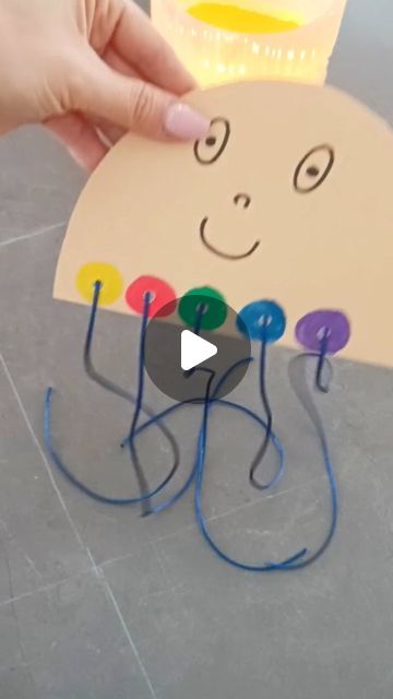 Erika on Instagram: "#bastelidee #basteln #crafts #crafty #craftymoms #diy #montessori #colors #farbenlernen #oktopus #bastelnfürkinder #kinderbeschäftigung #kindergarten" Diy Montessori, Classroom Centers, Grandchildren, Fine Motor Skills, Fine Motor, Motor Skills, Montessori, Kindergarten, Pins