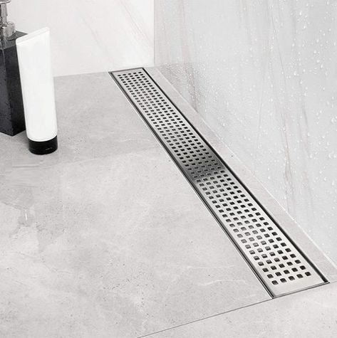 Linear shower drain, shower drain Shower Base Installation, Hair Strainer, Shower Floor Drain, Linear Shower Drain, Linear Drain, Bathroom Drain, Shower Drains, Shower Base, Shower Pan