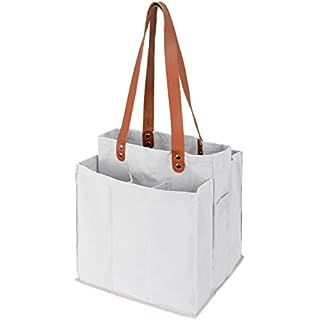 Amazon.com: KAF Home Jute Market Tote Handles Reusable Grocery Bag, Triple Stripe: Home & Kitchen Grocery Organization, Grey Home, Grocery Bags, Travel Tote Bag, Market Tote, Reusable Shopping Bags, Kids Luggage, Reusable Grocery Bags, Travel Tote