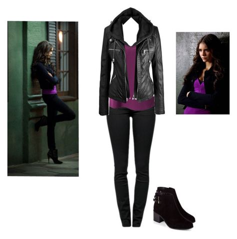 Katherine Perice Halloween Costume, Kathrine Perice Outfits, Catherine Pierce Outfits, Kathrine Pierce Outfit, Katherine Pierce Inspired Outfits, Katherine Pierce Style, Katherine Outfits, Vampire Outfits, Katherine Pierce Outfits