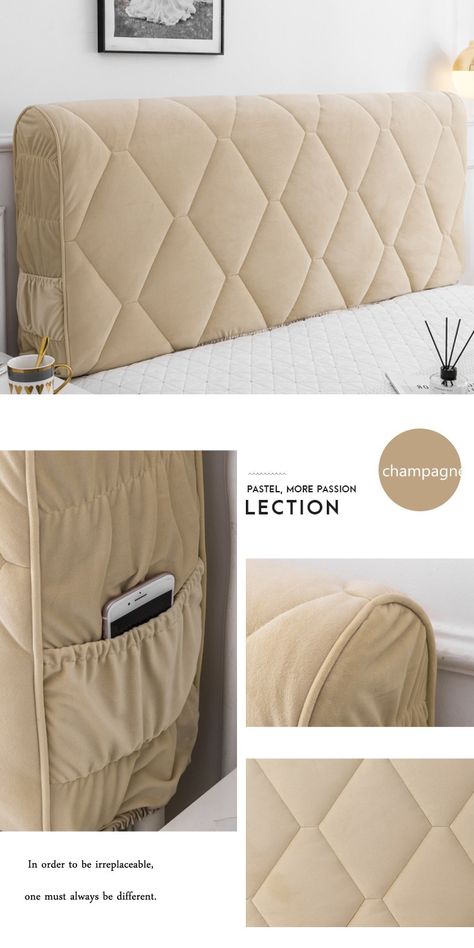 All inclusive fabric headboard cover soft package headboard cover simple modern European dust cover crash head protection cover|Bedspread| - AliExpress Short Headboard, Bed Headboard Ideas, Honey House, Diy Furniture Decor, Modern Headboard, Headboard Cover, Fabric Headboard, Diy Headboards, Modern European