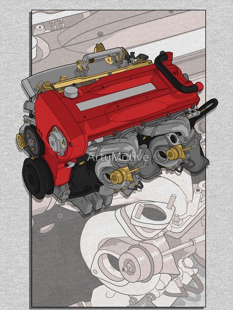 Nissan skyline RB26dett illustration #nissan #rb26 #jdm #automotive Rb26 Engine, Transport Illustration, Automotive Illustration, R35 Gtr, Nissan Gtr Skyline, Car Artwork, Mazda Mx 5, Nissan Cars, Skyline Gtr