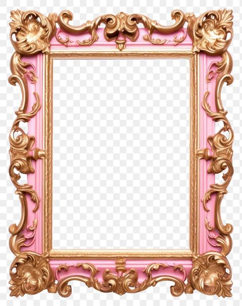 Gold Ornate Frame, Rococo Home, Gold Frame Png, Photo Frem, Rococo Frame, Photo Frame Png, Fancy Frame, Vintage Photo Frame, Digital Decorations