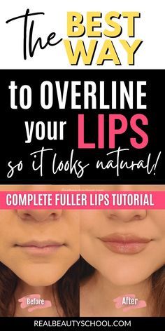 How To Make Your Lips Look Bigger How To Overdraw Your Lips, Fuller Lips Makeup Tutorials, How To Overline Your Lips Tutorial, How To Make Lips Bigger, How To Line Lips To Look Bigger, How To Make Lips Look Bigger, Overlined Lips Tutorial, How To Overline Your Lips, Make Lips Look Bigger