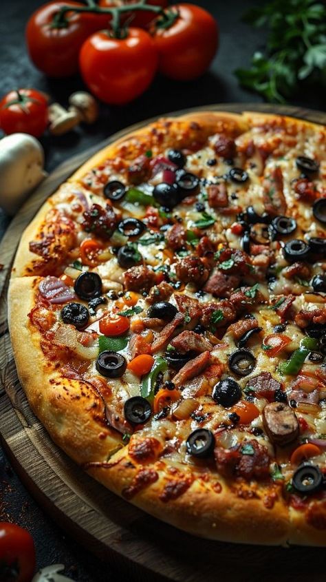 Flavorful Kitchen Adventures Brown Aesthetic Food, Green Brown Aesthetic, Peppers Onions Mushrooms, White Pizza Recipes, Perfect Pizza Dough, Neapolitan Pizza, Pizza Design, Vegetarian Pizza, Perfect Pizza