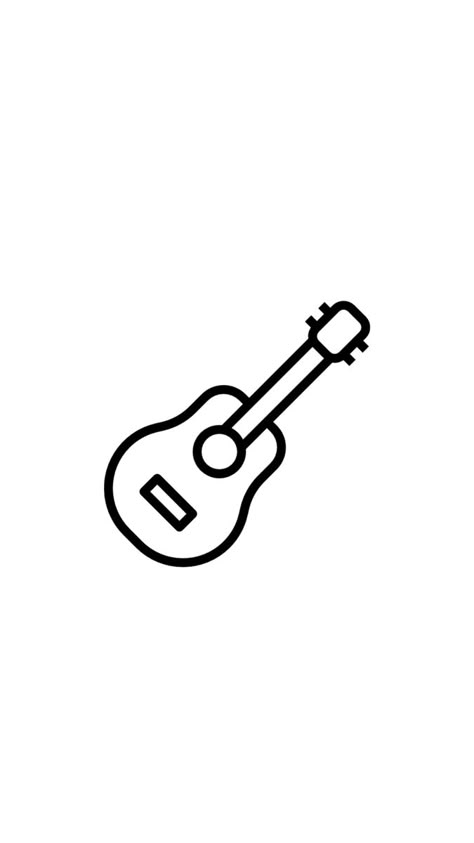 #guitar #guitarra #instagram #highlights Guitar Cute Drawing, Cute Guitar Drawing, Guitar Simple Drawing, Stick Doodle, Guitar Drawing Easy, Guitar Draw, Guitar Doodle, Drawing Guitar, Small Music Tattoos