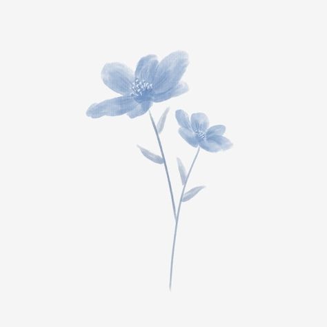 Flower Png Images, Blue Flower Painting, Flower Texture, Wedding Elements, Butterfly Illustration, Wedding Dresses With Flowers, Purple Watercolor, Minimalist Painting, Flower Border