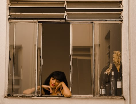 Photos Through Windows, Looking Out The Window Aesthetic, Window Poses, Festival Booth Display, Looking Through Window, Festival Booth, Window Photography, Photo Window, How To Lean Out