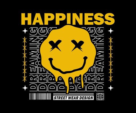 happiness aesthetic graphic design for t shirt street wear and urban style Urban Style, Skull Art, D Dre, Happiness Aesthetic, Sakura Sakura, Design For T Shirt, Sakura School Simulator, School Simulator, Sakura School