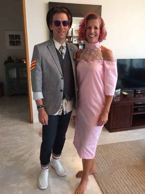 Pretty in Pink - Andy and Duckie I'm so doing this for Halloween Pretty In Pink Halloween Costume, Pretty In Pink Costume, 80s Gala, Pretty In Pink Theme, Andie Walsh, Pretty In Pink Fashion, 1980s Halloween Costume, Pink Theme Party, Eighties Costume