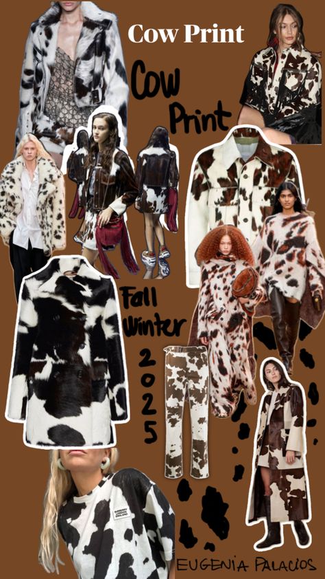 Cow print trend 2025 fall winter Fashion Templates, Winter Trends, Print Trends, Fall Fashion Trends, Cow Print, All About Fashion, Date Night, Animal Print, Cow