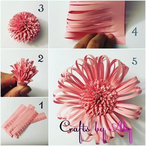 Săpunuri Handmade, Diy Flores, Quilled Creations, Large Paper Flowers, Paper Flower Template, Crepe Paper Flowers, Paper Flower Backdrop, Paper Flowers Craft, Tissue Paper Flowers