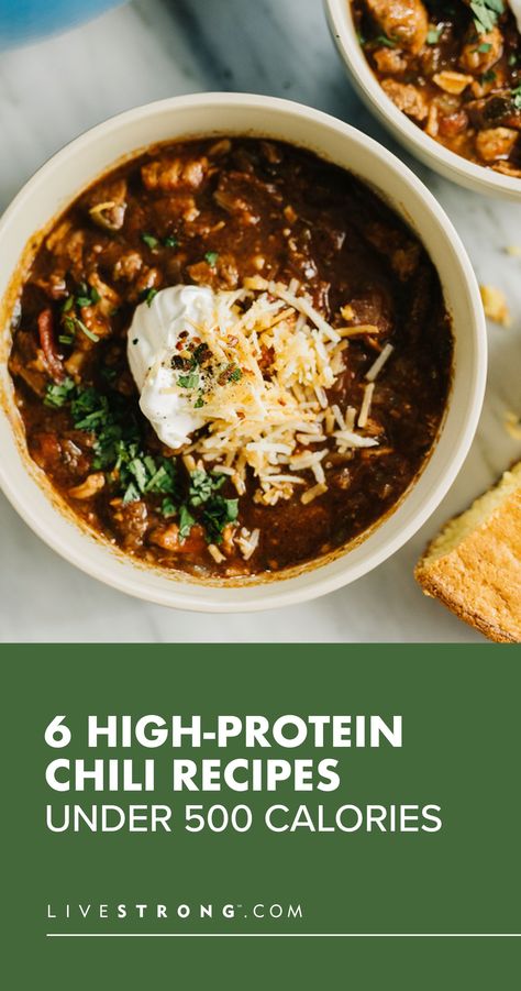 Low Cal Chilli, Low Calorie Beans, High Protein Low Carb Chili Recipes, High Protein Healthy Chili, Healthy Chilli Recipe Clean Eating, Protein Chilli Recipes, Protein Packed Chili, Low Calorie High Protein Chili, High Protein Vegetarian Chili