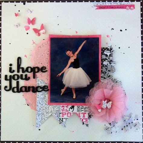 Scrapbook Ballet, Scrapbooking Dance, Scrapbooking Sports, Fiesta Shower, Christmas Photo Album, Scrapbooking Pages, Scrapbook Titles, Kids Scrapbook, Christmas Gif