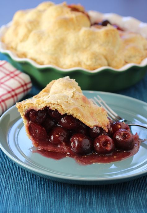 Olson’s Cherry Pie | Food Gal Cherry Pie Recipe, Summer Pie, Lemon Ice Cream, Cherry Filling, Tough Cookie, Valentines Day Desserts, Ree Drummond, Summer Barbecue, Homemade Pie