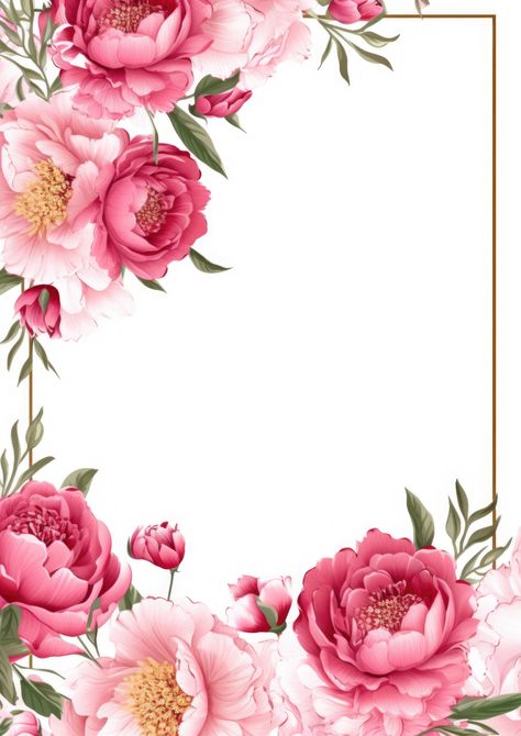 Digital file1 PNG File at 300 dpiPNG has a transparent backgroundsaved at 300 dpi. Digital Flowers Png, Digital Flowers Design, Birthday Digital Art, Weather Background, Floral Frame Png, Happy Birthday Clipart, Pink Floral Border, Blush And Bashful, Peonies Wallpaper