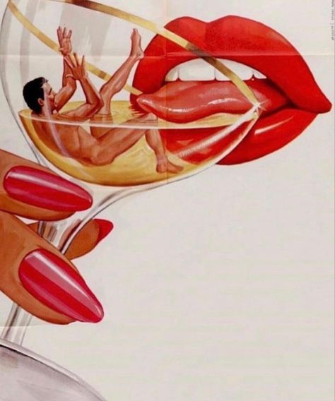 Pulp Art, Vintage Poster Art, Art Collage Wall, Red Lipstick, New Wall, Funky Art, Wall Collage, Aesthetic Art, Collage Art