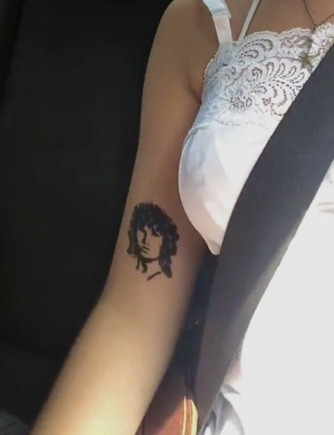 The Doors Tattoo, Jim Morrison Tattoo, Smol Tattoos, Music Related Tattoos, Lyric Tattoos, 3 Tattoo, Music Tattoos, Dream Tattoos, Jim Morrison