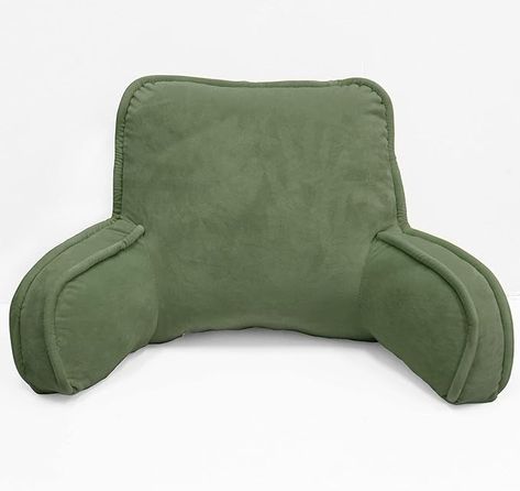 Amazon.com: BYTIDE Super Soft ASSEMBLY NEEDED DIY Backrest Reading Bed Rest Pillow with Arms and Pockets 18" H for Sitting in Bed Couch Sofa, Removable Cover and Filling Seprated Set, 20" x 18" x 17", Avocado : Home & Kitchen Reading Pillow With Arms, Bed Rest Pillow, Back Support Pillow, Soft Things, Bed Rest, Reading Pillow, Home Addition, Support Pillows, Back Pillow