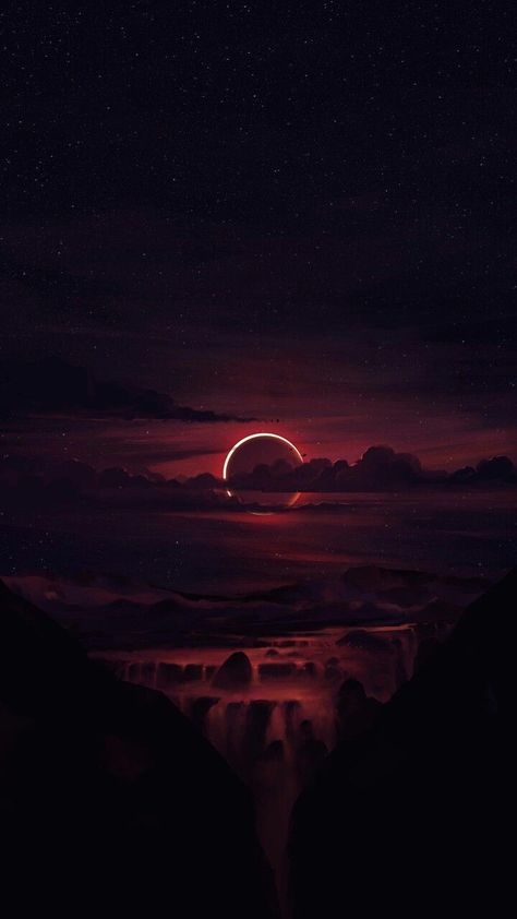 Red Sun | Dark red wallpaper, Red skies aesthetic, Dark phone wallpapers Red Skies Aesthetic, Kad Nama, Dark Red Wallpaper, Night Sky Wallpaper, Tapeta Galaxie, Dark Phone Wallpapers, Red Sun, Tapeta Pro Iphone, Beautiful Wallpapers Backgrounds