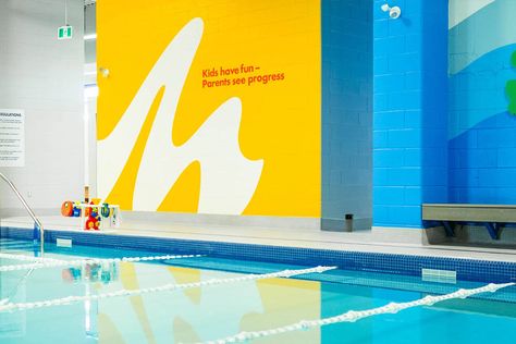 Swimming School Design, Swim School Logo, Pool Branding, Teacher Logo, School Branding, Uncle Jack, Children Swimming Pool, Sports Design Ideas, Swimming Pool Landscaping