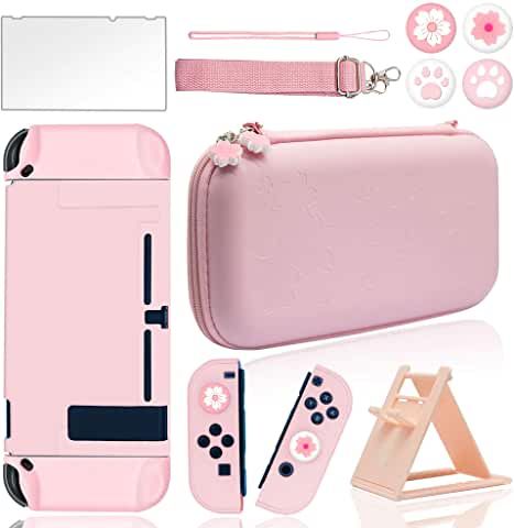 Travel Pouch Set, Nintendo Lite, Packing Bags Travel, Nintendo Switch Case, Pc Video, Pink Travel, Cool Tech Gadgets Electronics, Nintendo Switch Accessories, Switch Lite