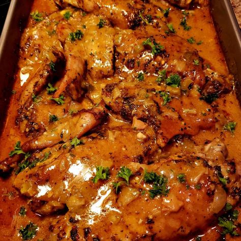 - Baked turkey wings with mushroom gravy Turkey Wing Recipes Baked, Bake Turkey Wings Recipe, Smothered Turkey Wings, Wings Recipe Baked, Smoked Turkey Wings, Baked Turkey Wings, Chicken Shawarma Recipe, Shawarma Recipe, Fried Turkey