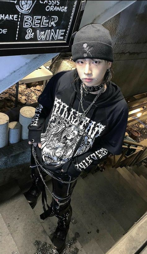 Estilo Harajuku, Alt Outfits, Emo Outfits, Punk Outfits, Alt Fashion, Swaggy Outfits, Alternative Outfits, Goth Outfits, Harajuku Fashion