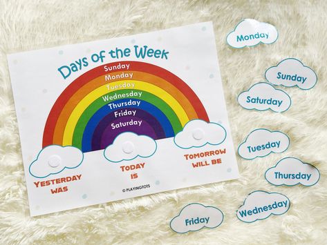 Days Of Week Worksheet, Homeschool Circle Time, Learn Days Of The Week, Days Of The Week Activities, Preschool Transitions, Transition Activities, Activity Preschool, Classroom Welcome, Classroom Songs