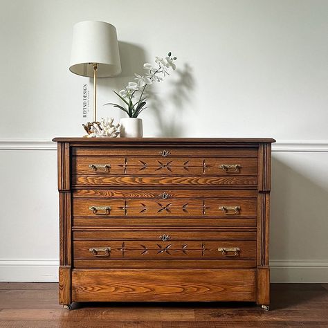 Dressers | refind-design Victorian Dresser, Victorian Dressers, Dresser Wood, Old Dressers, Wood Stain, Vintage Victorian, Antique Dresser, Staining Wood, Denver