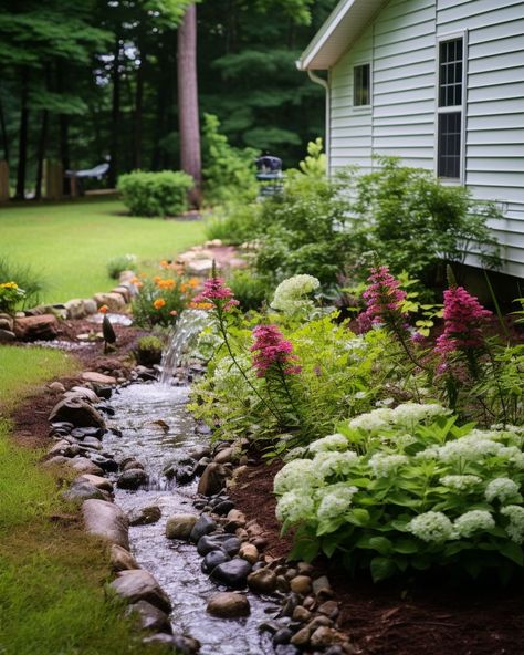 Build a rain garden in your yard with this step-by-step guide Rain Garden Diy, Rain Garden Landscape, Rain Garden Design, Green Therapy, Modern Gardening, Grasses Landscaping, Healthy Garden, Rain Garden, Home Landscaping