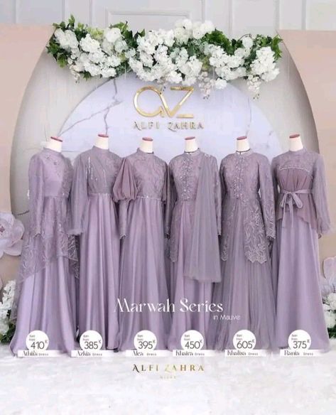 Bresmaid Dresses Muslim Weddings, Baju Braidsmaid Hijab, Inspirasi Gaun Bridesmaid Hijab, Baju Dress Hijab Styles, Seragam Bridesmaid Hijab, Dres Wisuda, Muslim Bridesmaid Dresses, Bridesmaid Dresses Hijab Gemuk, Kebaya Bridesmaid Hijab