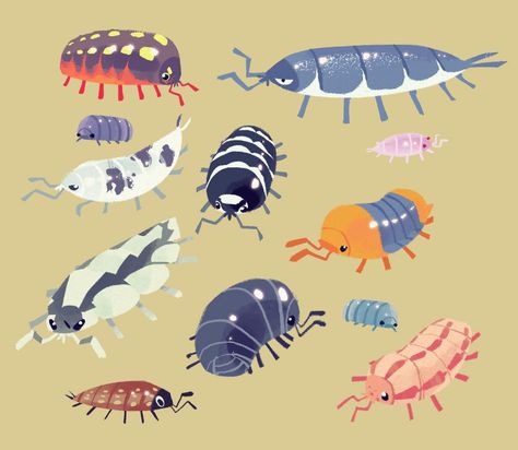 Tweets liked by AlanCortes (@FlanCortes) / Twitter Scenic Backgrounds, Bug Art, Crustaceans, Wow Art, Cute Creatures, Funky Art, Creature Design, In The Mountains, Creature Art