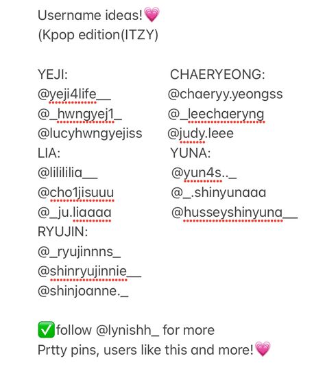 Enhypen username ideas. More kpop ideas coming up soon:). Newjeans Username Ideas Kpop, Yeji Username Ideas, Nmixx Username Ideas, Twice Username Ideas Kpop, Kpop Usernames Ideas Multistan, Itzy Username Ideas, Jisoo Username Ideas, Enhypen Username, Username Ideas Twitter Kpop