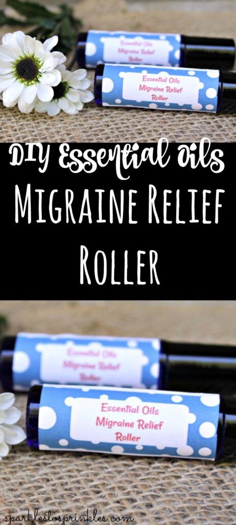 Oils For Migraines, Essential Oils For Migraines, Essential Oil Roller Bottle Recipes, Natural Remedies For Migraines, Essential Oils For Headaches, Diy Essentials, Essential Oil Roller Bottle, Migraine Relief, Tension Headache