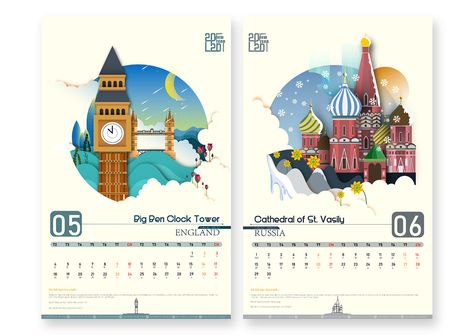 Heritage Illustration, Table Calendar Design, Calendar Design Layout, Calendar Design Inspiration, Illustration Calendar, Calendar Design Template, Table Calendar, Creative Calendar, 달력 디자인