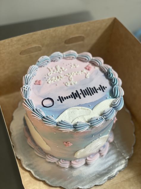 Spotify Cake, Birthday Cake, Cake, Birthday