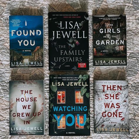 Magen • Bookstagrammer on Instagram: “Lisa Jewell book recommendations! I've been slowly collecting Lisa's books and still have a few more to go before I have them all. She…” Lisa Jewell Books, The Family Remains, The Family Upstairs, Gone Book, Lisa Jewell, Good Thriller Books, Books 2024, Book Review Journal, Beach Reads