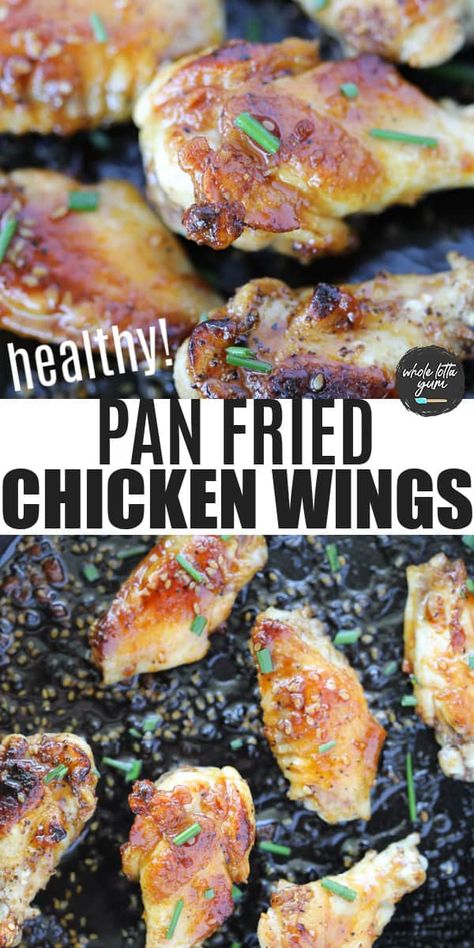 Pan Fried Chicken Wings Pan Cooked Chicken Wings, Pan Seared Chicken Wings, Pan Fried Wings, Pan Fried Chicken Wings Crispy, Pan Fried Chicken Wings Recipes, Stove Top Chicken Wings, Chicken Wing Recipes Stove Top, Chicken Wings Stove Top, Chicken Wings On Stove Top