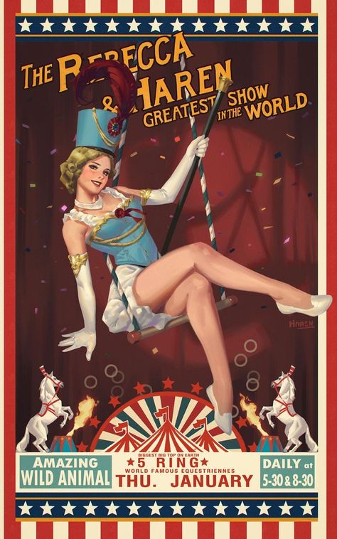 Performing Pose Reference, Circus Performer Pose Reference, Performer Pose Reference, Circus Drawing Reference, Retro Circus Aesthetic, Circus Poses Reference, Circus Posters Vintage, Circus Aesthetic Outfit, Circus Poster Design