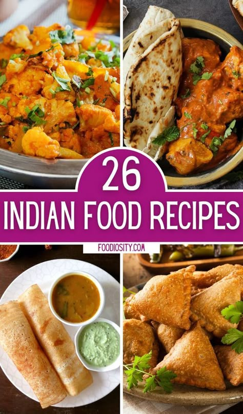 Indian Cuisine Recipes, Indian Dinner Recipes, Indian Dinner, Easy Indian Recipes, Asian Street Food, Foreign Food, Indian Breakfast, India Food, Indian Street Food